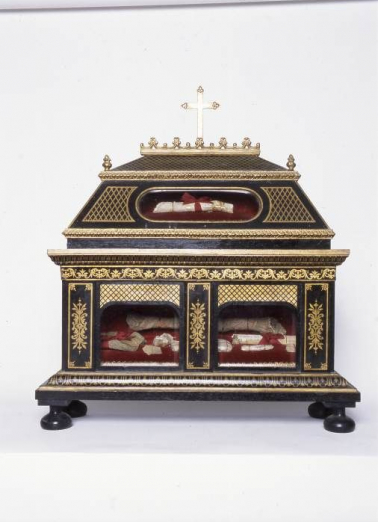 Vue d'une châsse. © Région Bourgogne-Franche-Comté, Inventaire du patrimoine