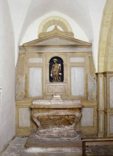 Autel-retable de Saint-Roch. © Région Bourgogne-Franche-Comté, Inventaire du patrimoine