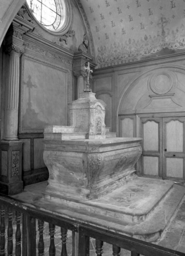 Vue de trois-quarts. © Région Bourgogne-Franche-Comté, Inventaire du patrimoine