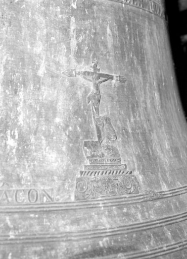 Détail : Christ en croix. © Région Bourgogne-Franche-Comté, Inventaire du patrimoine