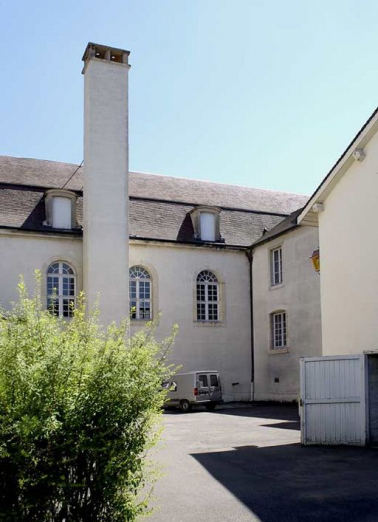 Aile droite : élévation postérieure de la salle Sainte-Marthe. © Région Bourgogne-Franche-Comté, Inventaire du patrimoine