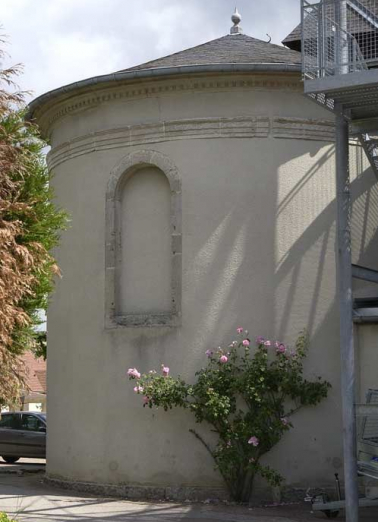 Chevet de la chapelle. © Région Bourgogne-Franche-Comté, Inventaire du patrimoine