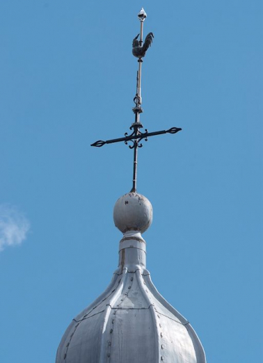 Détail du campanile. © Région Bourgogne-Franche-Comté, Inventaire du patrimoine