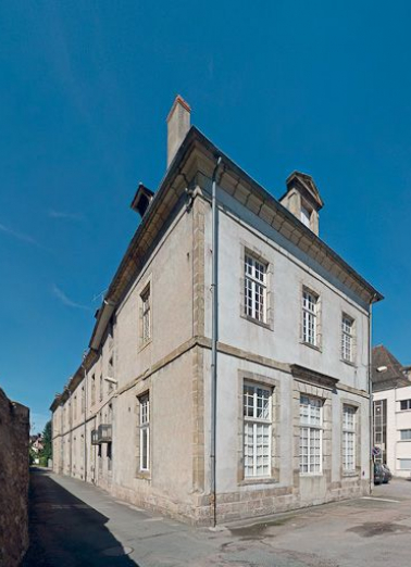 Elévations droite et postérieures de l'aile droite. © Région Bourgogne-Franche-Comté, Inventaire du patrimoine