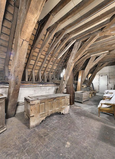 Comble. © Région Bourgogne-Franche-Comté, Inventaire du patrimoine