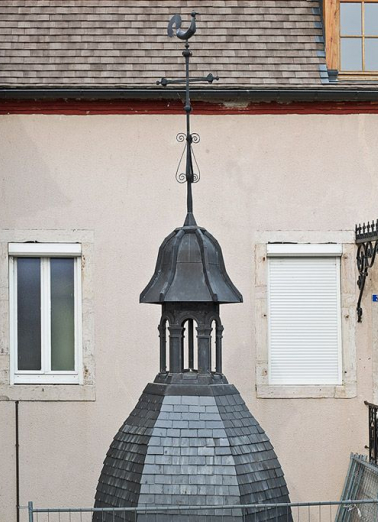 Sommet du campanile. © Région Bourgogne-Franche-Comté, Inventaire du patrimoine