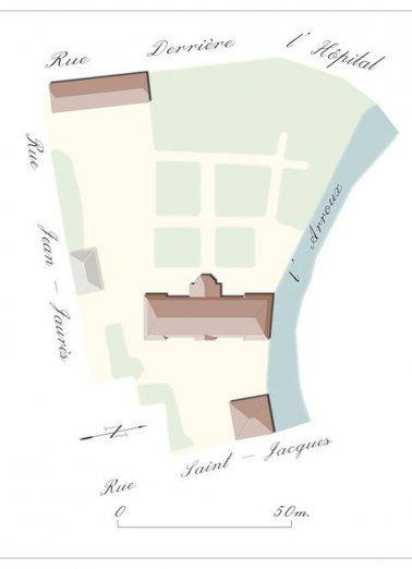 hôpital © Région Bourgogne-Franche-Comté, Inventaire du patrimoine