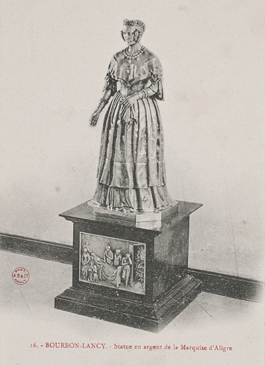  statue © Région Bourgogne-Franche-Comté, Inventaire du patrimoine