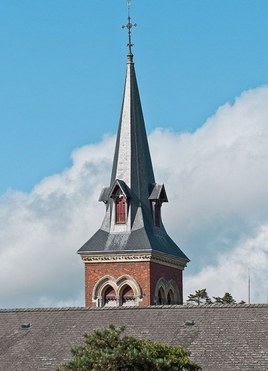 Chapelle : détail du clocher. © Région Bourgogne-Franche-Comté, Inventaire du patrimoine Chapelle : détail du clocher. © Région Bourgogne-Franche-Comté, Inventaire du patrimoine