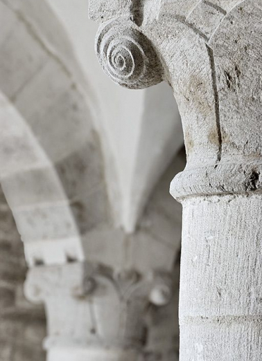 Salle voûtée, détail. © Région Bourgogne-Franche-Comté, Inventaire du patrimoine