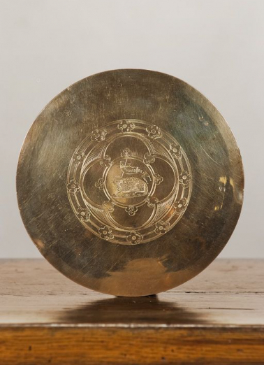 Vue d'ensemble de la patène. © Région Bourgogne-Franche-Comté, Inventaire du patrimoine