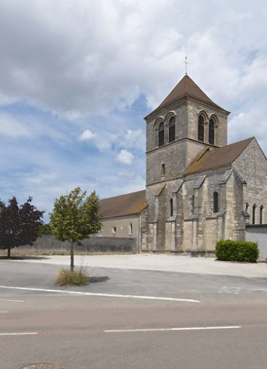 Eglise Saint-Pierre : vue d'ensemble. © Région Bourgogne-Franche-Comté, Inventaire du patrimoine