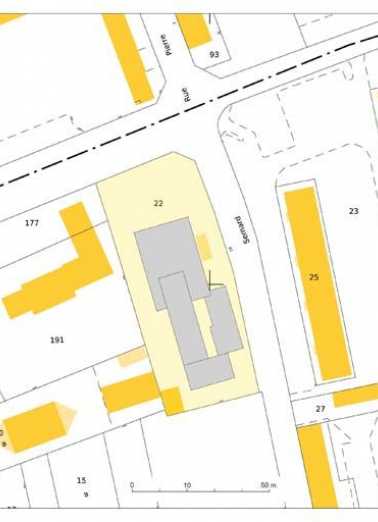 Plan-masse. © Région Bourgogne-Franche-Comté, Inventaire du patrimoine