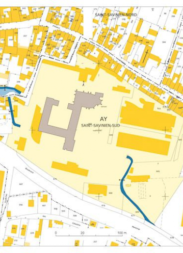 plan-masse © Région Bourgogne-Franche-Comté, Inventaire du patrimoine