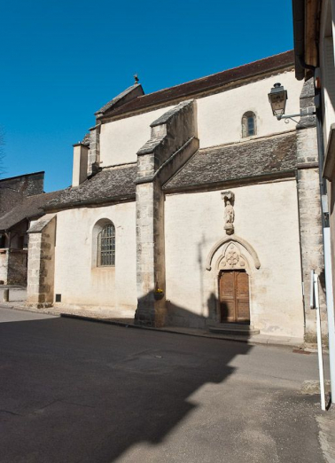 Elévation droite de la nef. © Région Bourgogne-Franche-Comté, Inventaire du patrimoine