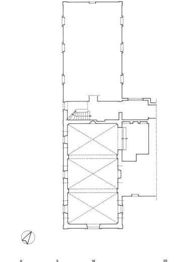 Plan de la chapelle. © Région Bourgogne-Franche-Comté, Inventaire du patrimoine