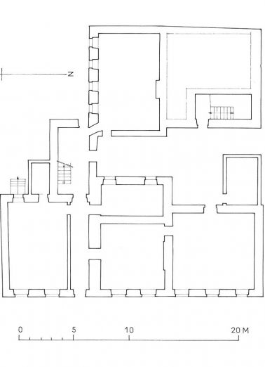 plan du rez-de-chaussée © Région Bourgogne-Franche-Comté, Inventaire du patrimoine
