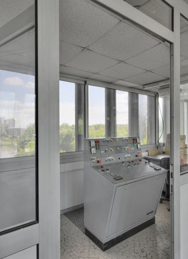 Vue intérieure de l'ancien poste de commande. © Région Bourgogne-Franche-Comté, Inventaire du patrimoine