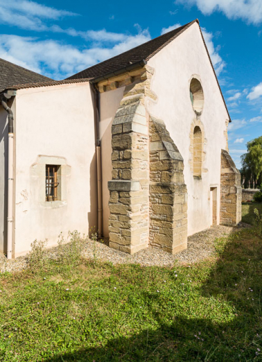 Vue du bras du transept. © Région Bourgogne-Franche-Comté, Inventaire du patrimoine