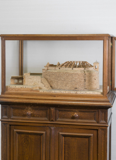  maquette fortification d'agglomération © Région Bourgogne-Franche-Comté, Inventaire du patrimoine