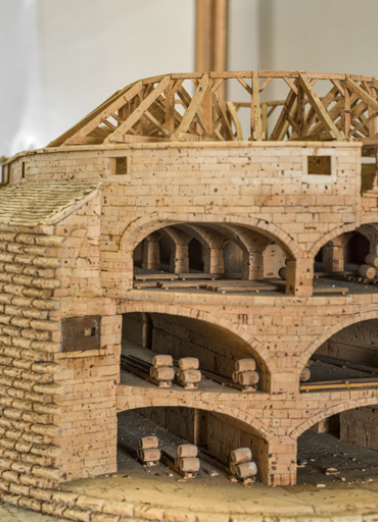  maquette fortification d'agglomération © Région Bourgogne-Franche-Comté, Inventaire du patrimoine