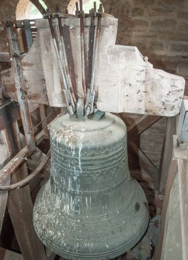 Vue d'ensemble de la deuxième cloche. © Région Bourgogne-Franche-Comté, Inventaire du patrimoine