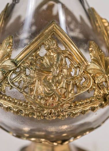 Décor des burettes. © Région Bourgogne-Franche-Comté, Inventaire du patrimoine