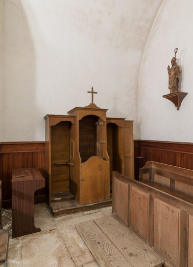 Confessionnal. © Région Bourgogne-Franche-Comté, Inventaire du patrimoine