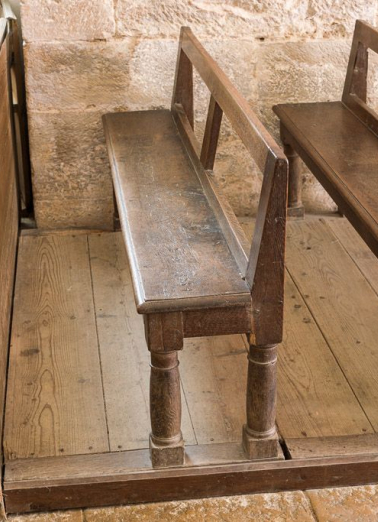 Vue d'un banc. © Région Bourgogne-Franche-Comté, Inventaire du patrimoine
