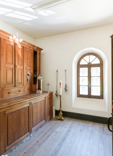 Sacristie à droite du choeur. © Région Bourgogne-Franche-Comté, Inventaire du patrimoine