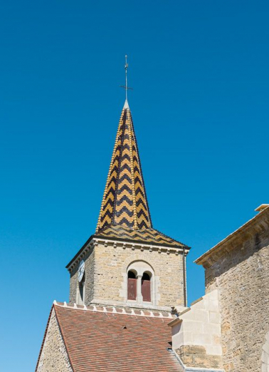 flèche du clocher. © Région Bourgogne-Franche-Comté, Inventaire du patrimoine