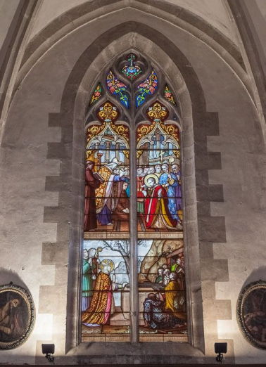 Saint Cassien et saint Germain. © Région Bourgogne-Franche-Comté, Inventaire du patrimoine Saint Cassien et saint Germain. © Région Bourgogne-Franche-Comté, Inventaire du patrimoine