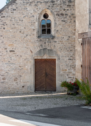 Détail des baies de la façade. © Région Bourgogne-Franche-Comté, Inventaire du patrimoine