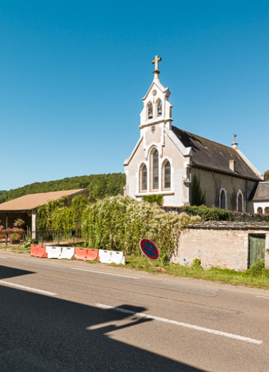 Vue d'ensemble de trois-quarts. © Région Bourgogne-Franche-Comté, Inventaire du patrimoine
