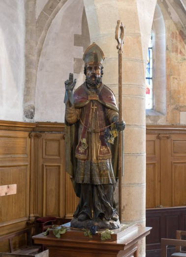 Saint Cassien, de face. © Région Bourgogne-Franche-Comté, Inventaire du patrimoine Saint Cassien, de face. © Région Bourgogne-Franche-Comté, Inventaire du patrimoine