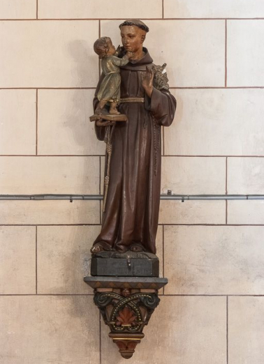 Saint Antoine de Padoue. © Région Bourgogne-Franche-Comté, Inventaire du patrimoine