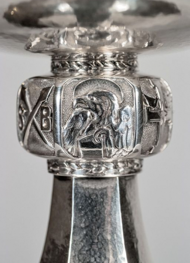 Face représentant l'aige de saint Jean. © Région Bourgogne-Franche-Comté, Inventaire du patrimoine