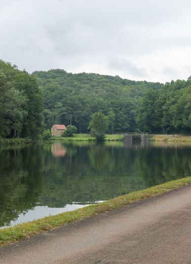Vue d'ensemble du site. © Région Bourgogne-Franche-Comté, Inventaire du patrimoine