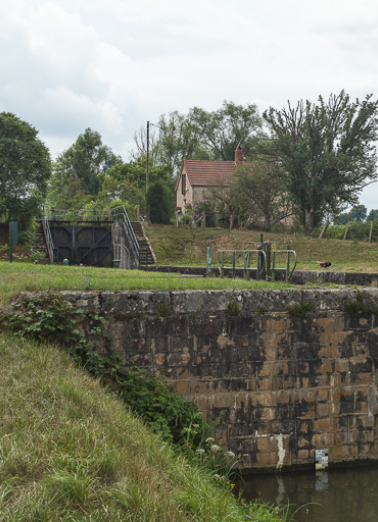 Le site, vu d'aval. © Région Bourgogne-Franche-Comté, Inventaire du patrimoine