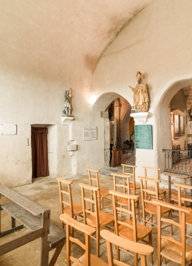 Chapelle sud. © Région Bourgogne-Franche-Comté, Inventaire du patrimoine