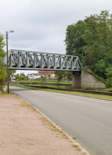 Vue d'ensemble du pont. © Région Bourgogne-Franche-Comté, Inventaire du patrimoine