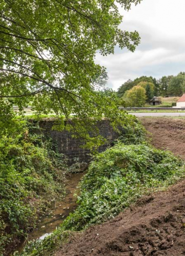 Vue de l'aqueduc. © Région Bourgogne-Franche-Comté, Inventaire du patrimoine
