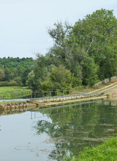 Vue du déversoir. © Région Bourgogne-Franche-Comté, Inventaire du patrimoine