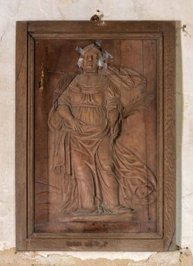 Sainte martyre. © Région Bourgogne-Franche-Comté, Inventaire du patrimoine