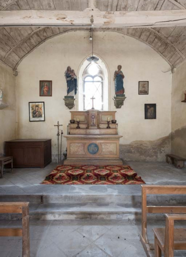 Vue d'ensemble du choeur. © Région Bourgogne-Franche-Comté, Inventaire du patrimoine