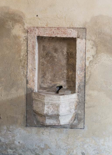 Lavabo liturgique. © Région Bourgogne-Franche-Comté, Inventaire du patrimoine