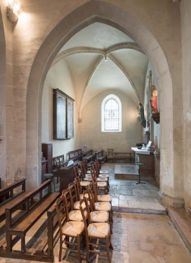 Vue d'ensemble de la chapelle nord. © Région Bourgogne-Franche-Comté, Inventaire du patrimoine