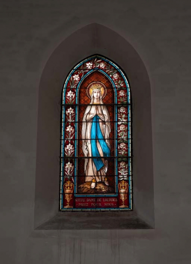 Notre-Dame de Lourdes, vue d'ensemble. © Région Bourgogne-Franche-Comté, Inventaire du patrimoine