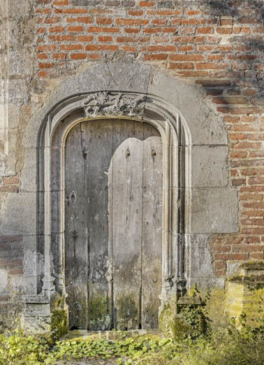 Porte de la chapelle gauche. © Région Bourgogne-Franche-Comté, Inventaire du patrimoine