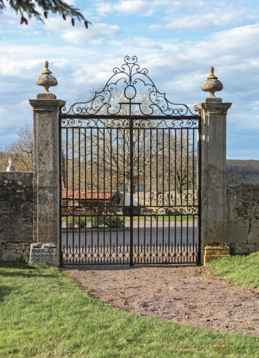 entrée de jardin © Région Bourgogne-Franche-Comté, Inventaire du patrimoine